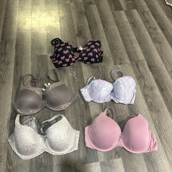 Victoria's Secret Other - Lot Of 5 Victoria's Secret Bra’s 36C Various Fits See Pictures 4 VS 1 PINK